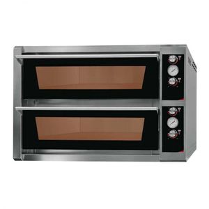 forno para pizzas profesional / eléctrico / colocación libre / doble