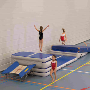 trampolín de gimnasia