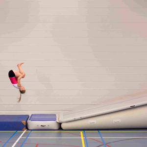 trampolín de gimnasia