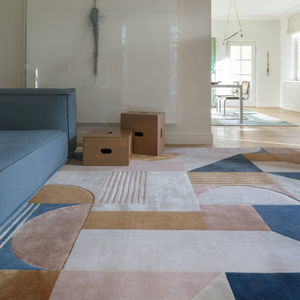 alfombra contemporánea