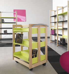 carrito para libros