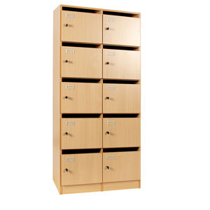 locker de depósito de melamina