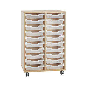 mueble organizador con ruedas
