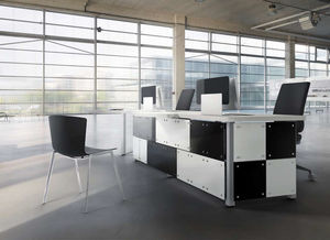 mostrador de recepción modular