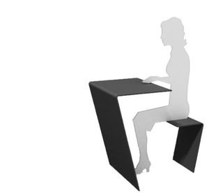 conjunto de mesa y silla contemporáneo
