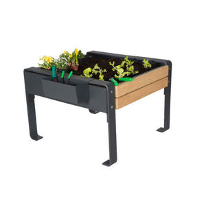 jardinera para huerto de madera
