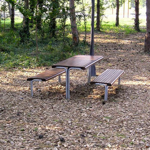 mesa de pícnic contemporánea