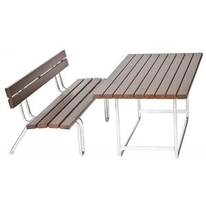 mesa de pícnic contemporánea