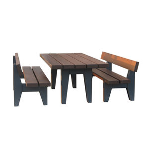 mesa de pícnic contemporánea