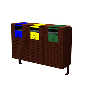 cubo de basura público