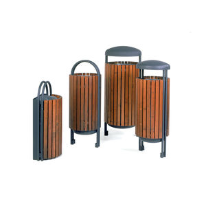 cubo de basura público