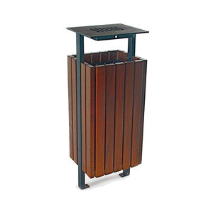cubo de basura público
