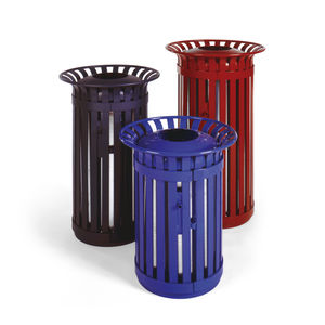 cubo de basura público