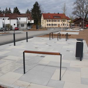 aparcabicis de suelo