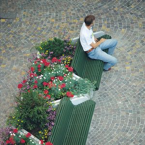 jardinera de hormigón
