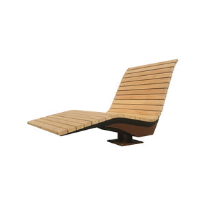chaise longue de diseño minimalista