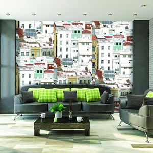 papel pintado contemporáneo