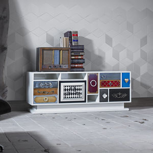 mueble de televisión contemporáneo