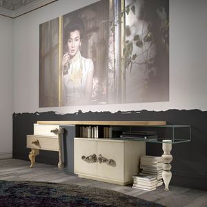mueble de televisión clásico