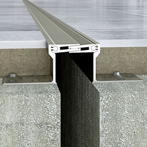 junta de dilatación de aluminio extruido