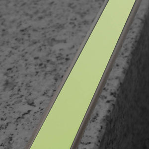 perfil de separación de aluminio anodizado
