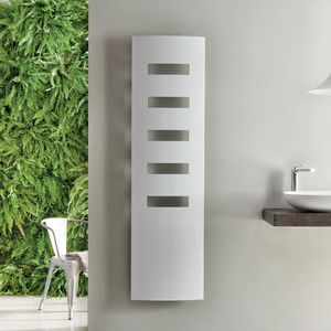 radiador toallero de agua caliente / eléctrico / de metal / moderno