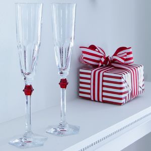copa de cava de cristal