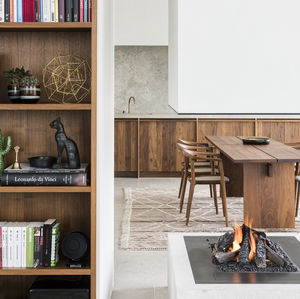 chimenea de gas