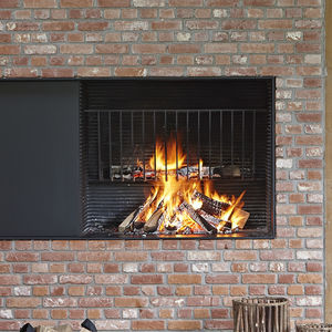chimenea de leña