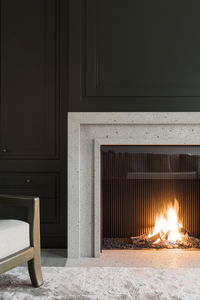 chimenea de gas