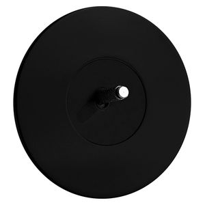 interruptor de palanca / empotrable / de latón / contemporáneo
