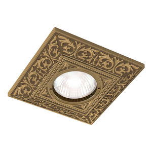 downlight empotrable / LED / cuadrado / de metal
