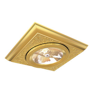 downlight empotrable / LED / cuadrado / de metal
