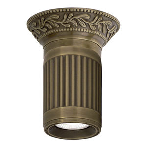 downlight montado en superficie / LED / redondo / de metal