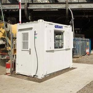cabina prefabricada de uso técnico