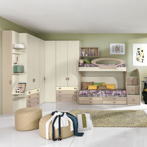 habitación para niños blanca / de madera / unisex