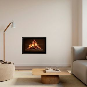 chimenea insertable de leña