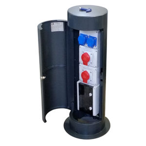 bolardo de suministro eléctrico