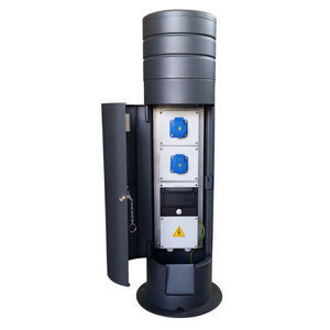 bolardo de suministro eléctrico