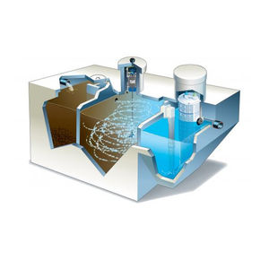 estación depuradora para uso doméstico de agua