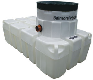 tanque para la captación de agua de lluvia