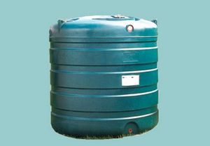 tanque para la captación de agua de lluvia