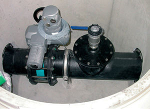 tanque para la captación de agua de lluvia
