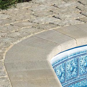 borde de piscina de hormigón