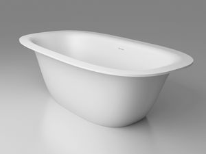 bañera ovalada