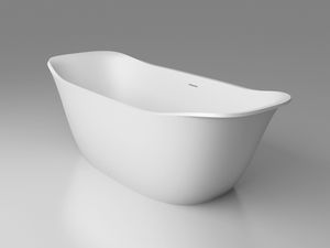 bañera ovalada