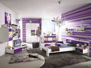 habitación para niños blanca