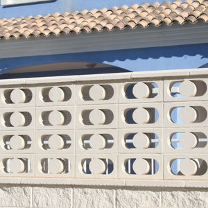bloque de celosía de hormigón prefabricado