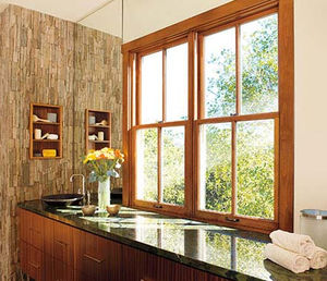 ventana de pino