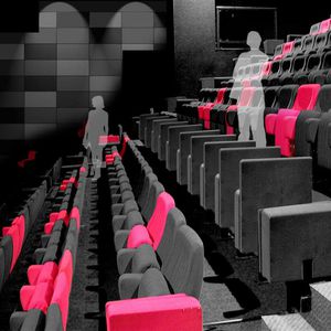 butaca de auditorio contemporáneo